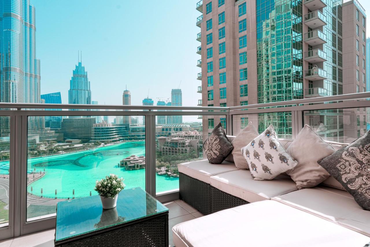 Elite Royal Apartment - Full Burj Khalifa & Fountain View - Pearl Дубай Екстериор снимка