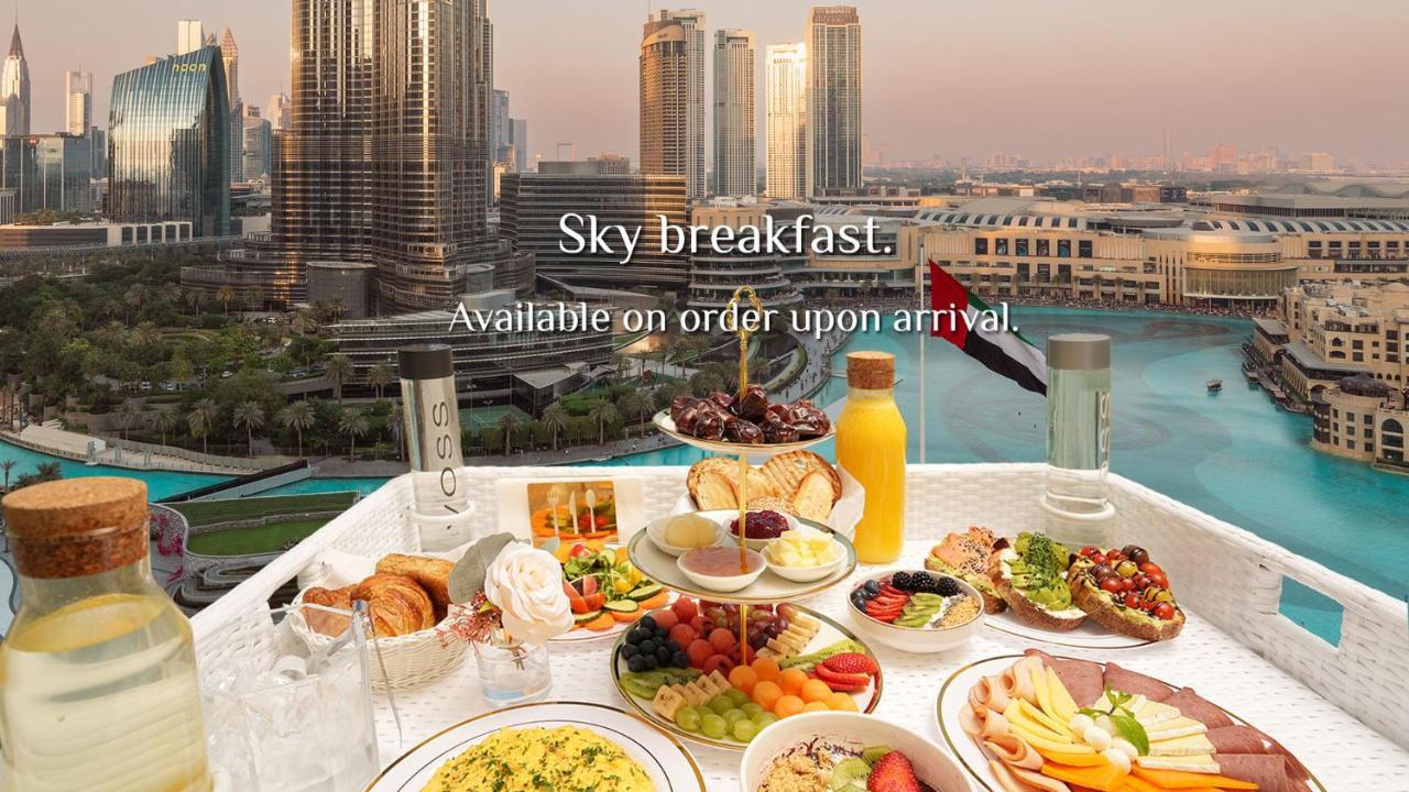Elite Royal Apartment - Full Burj Khalifa & Fountain View - Pearl Дубай Екстериор снимка